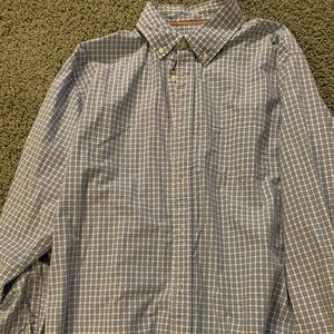 Checkered button down